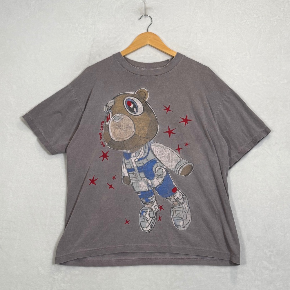 Kanye West Gray Graduation Bear T-Shirt XL